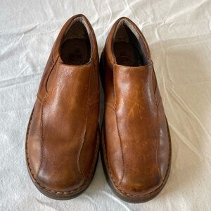 Dr. Marten Tevin Brown Leather Slip On Shoes Size 10